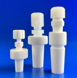 Adapters, Stopper, Standard Taper Joint with NPT Center Port