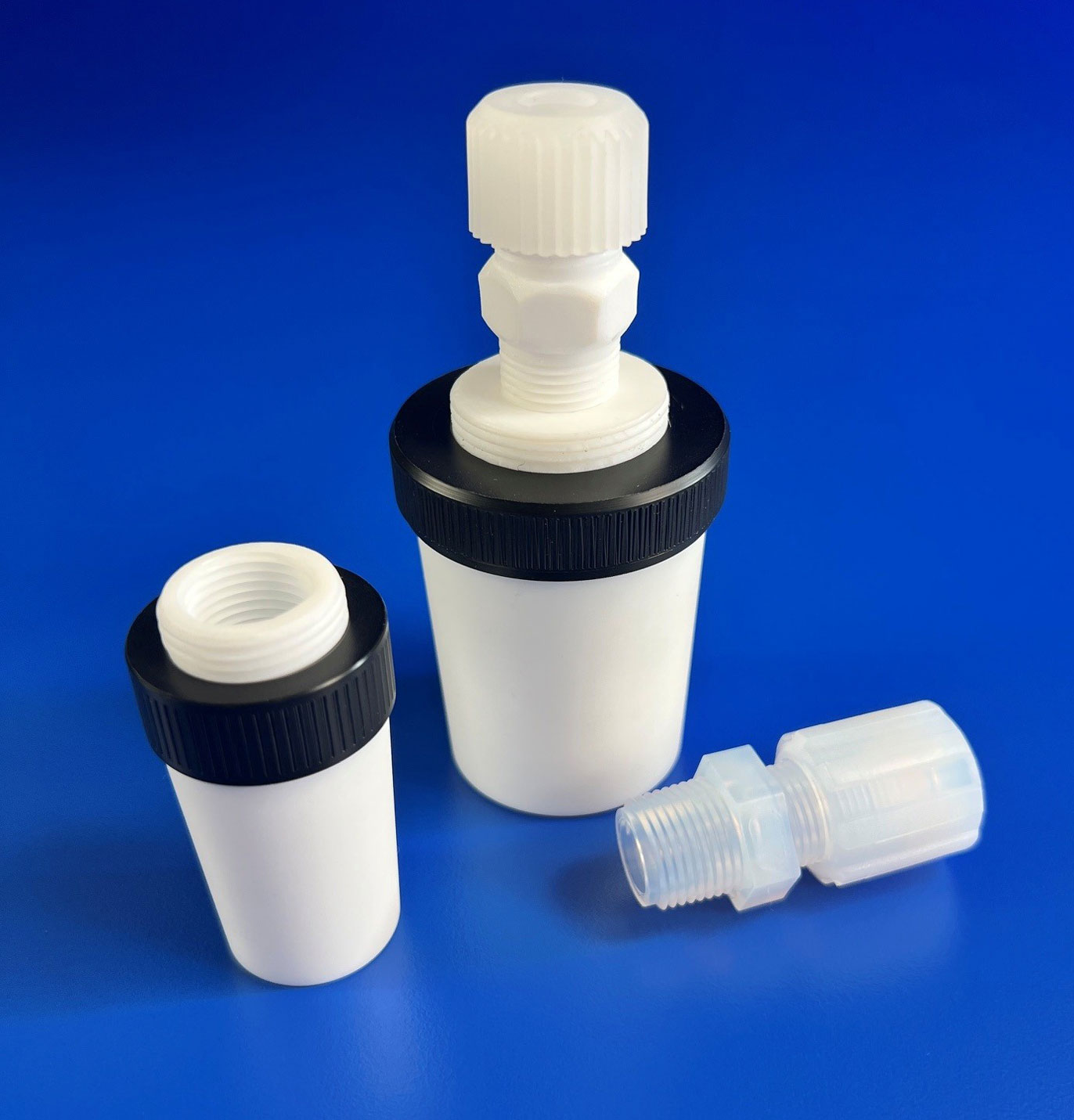 Adapters, NPT Center Port, ST Joint, PTFE - Image 2