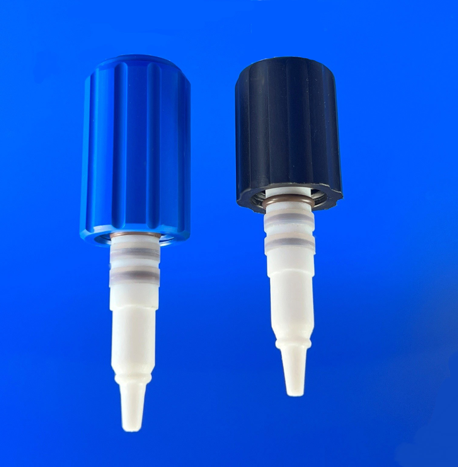 Metering High Vacuum Valve, PTFE Capped O-Rings, Needle valve, Fine Control Glass Barrel - Image 2